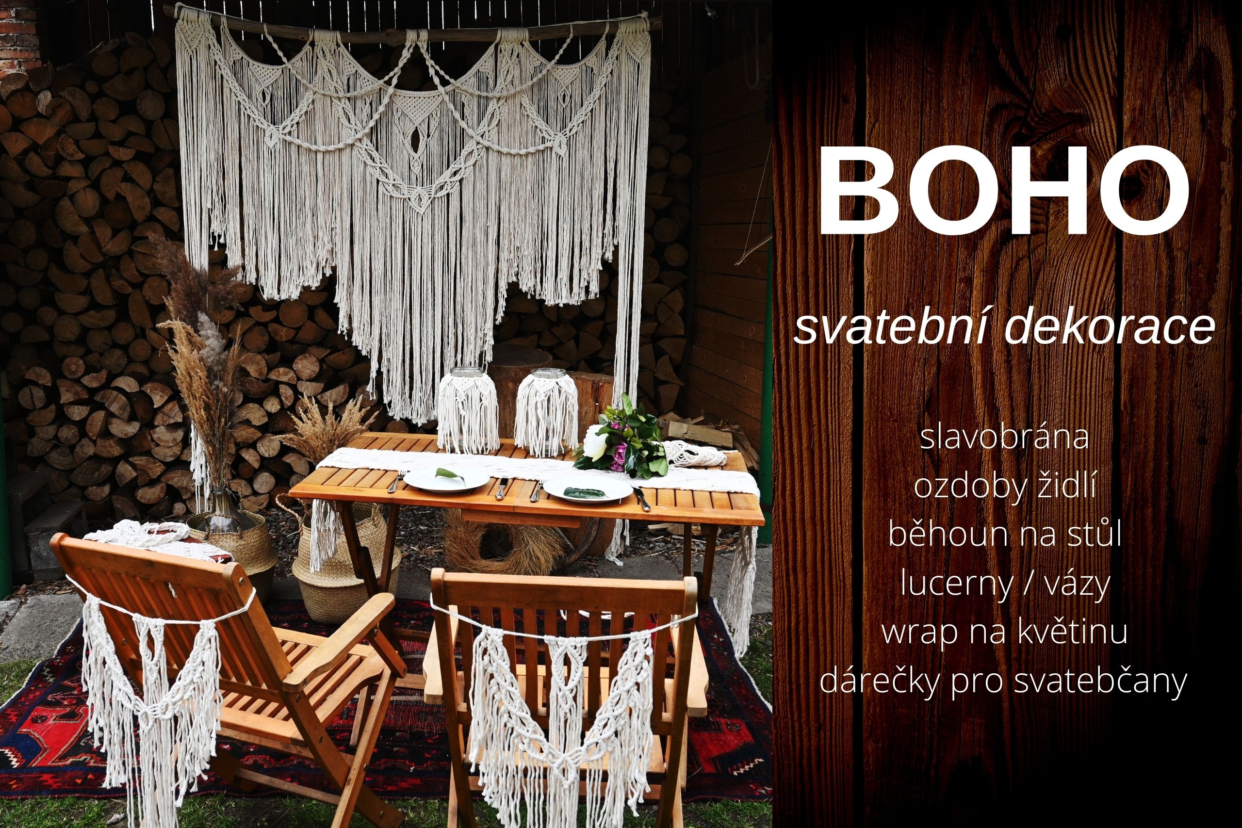 svatebni macrame BOHO dekorace titulka2